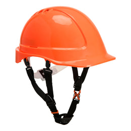 Casque Endurance Crémaillère Coulissante PH55 Orange Portwest