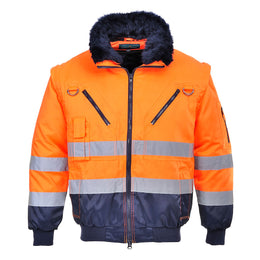 Blouson Pilote 3 en 1 Haute Visibilité PJ50 Portwest
