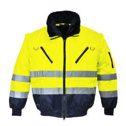 Blouson Pilote 3 en 1 Haute Visibilité PJ50 Portwest