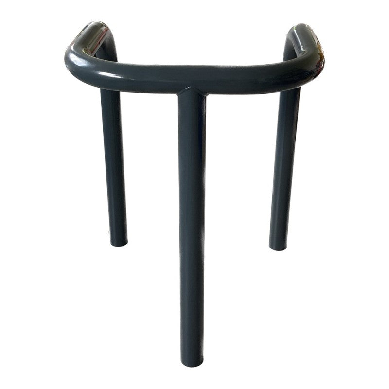 Étrier de protection d'angle noir jaune ø60mm à sceller