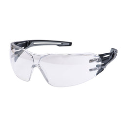 Lunette de Protection Enveloppante Anthracite Ambre Portwest PR01