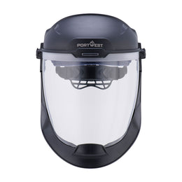 Visière Arc Classe 1 avec Support Frontal PS98 Incolore Portwest