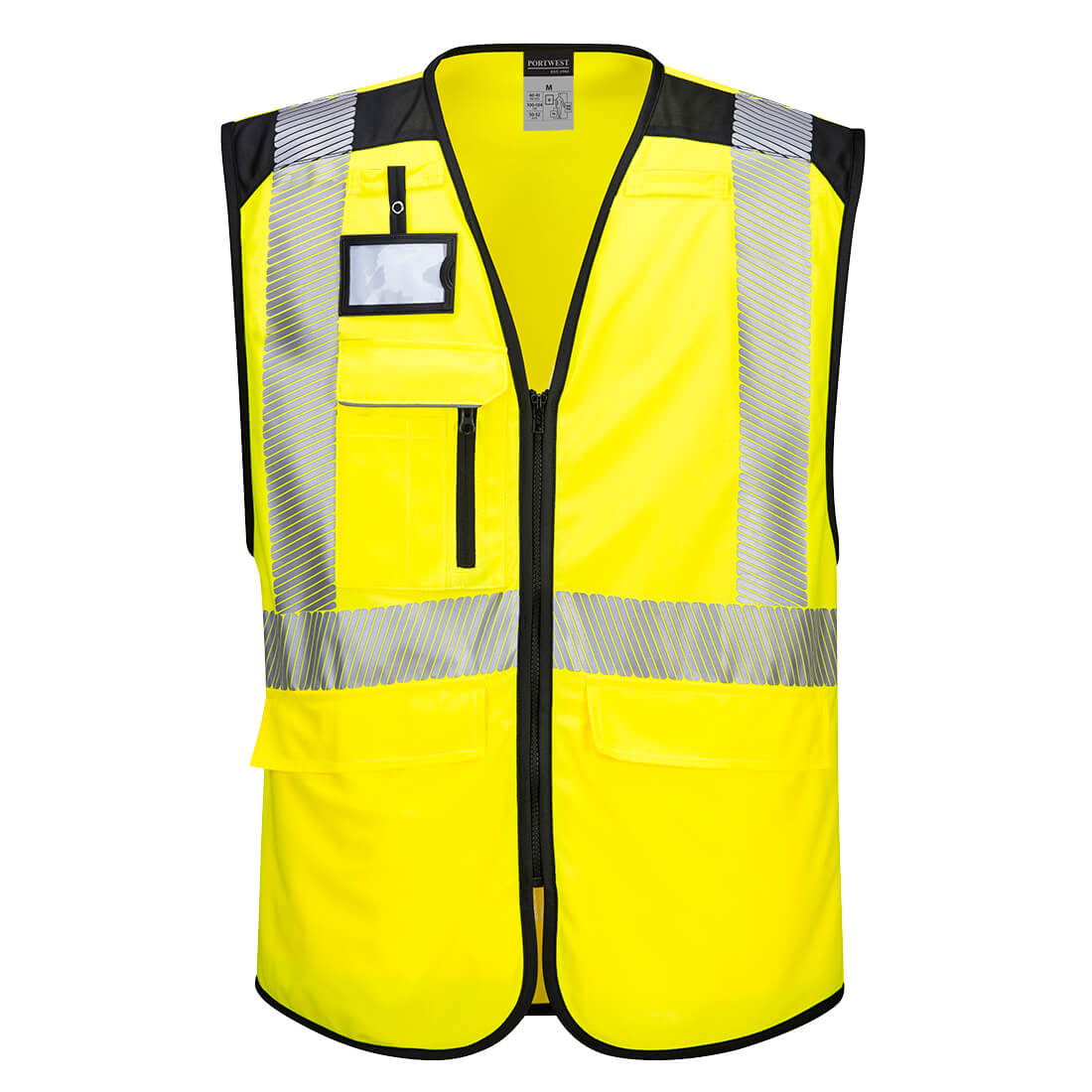 Gilet Exécutif Porte-Badge Multipoches PW309 Portwest