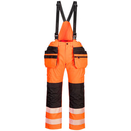 Pantalon de Pluie à Bretelles Haute Visibilité PW356 Portwest