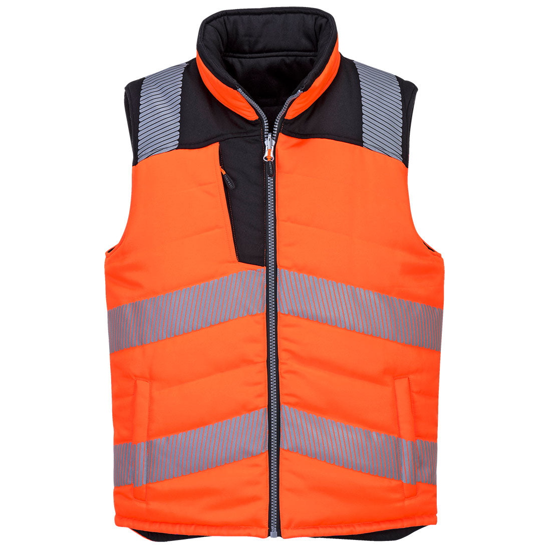 PW374 - Bodywarmer réversible haute visibilité PW3