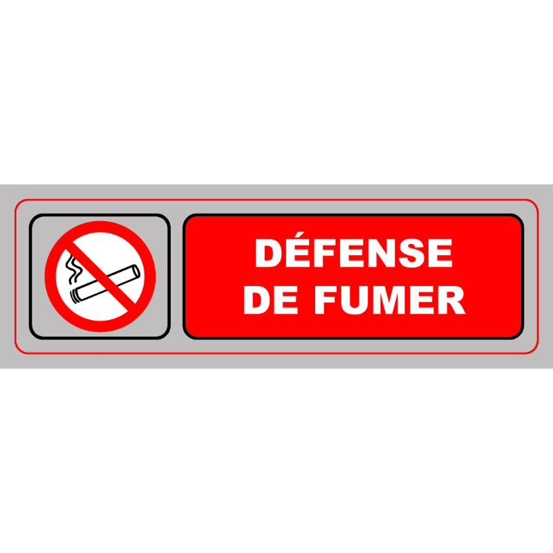 Panonceau PVC adhésif