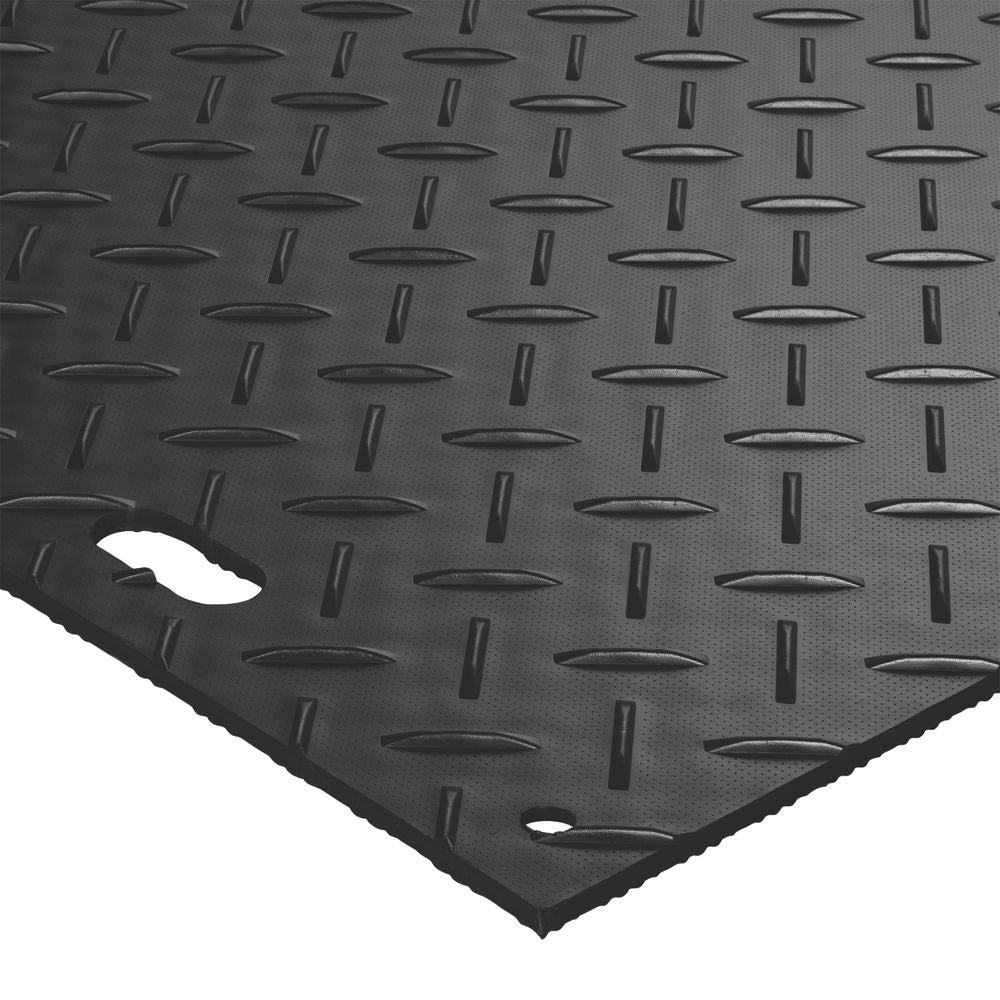 Plaque de roulage MambaMAT™ PEHD 2,44 x 1,22 m, jusqu'à 95 t – Checkers
