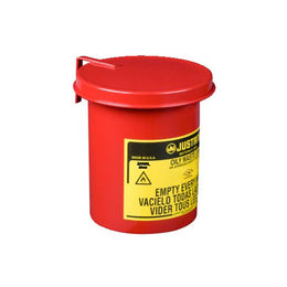 Poubelle pour chiffons gras silencieuse SoundGard™ – Justrite 908