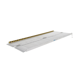 Rampe PMR transportable en aluminium pliable