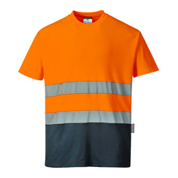 T-shirt Coton Bicolore S173 Portwest