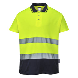 Polo Haute Visibilité Coton Comfort Manches Longues S271 Portwest