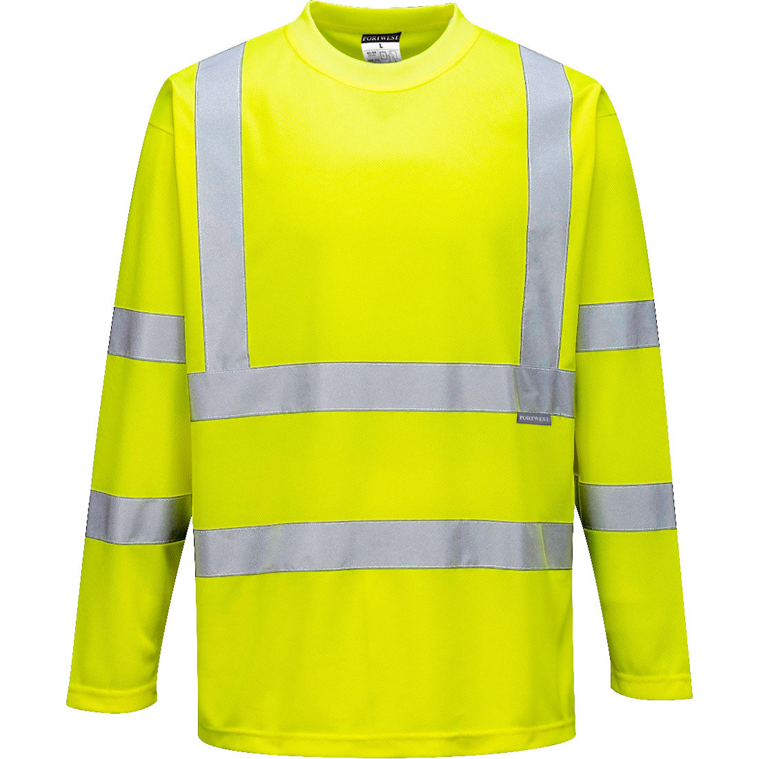 T-Shirt Haute Visibilité Manches Longues Polyester