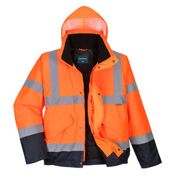 Blouson Aviateur 2-en-1 Manches Amovibles
