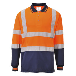 Polo Haute Visibilité Bicolore Nid d'Abeille S279 Portwest