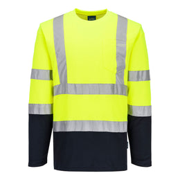 T-Shirt Haute Visibilité Bicolore Coton Comfort S280 Portwest