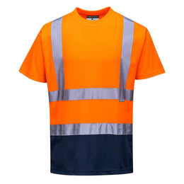 T-Shirt Haute Visibilité Bicolore Nid d'Abeille S378 Portwest
