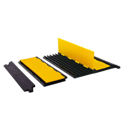 Section centrale passe-câble Yellow Jacket® AMS® 5 canaux – Checkers