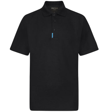 polo contemporain conçu avec une coupe active en utilisant un tissu de