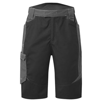 Short de travail contemporain adapté au lavage industriel