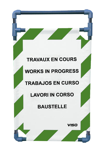 Barrière d'intervention 1 panneau