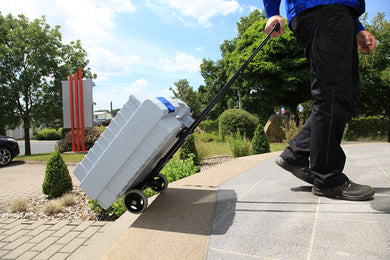 Trolley de transport pour mallette HEAVY haute résistance
