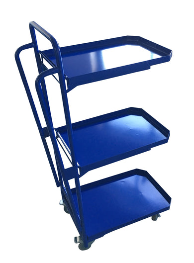 Chariot pour bacs DSW et Bacs E - 3 plateaux acier, charge 20 kg/plateau