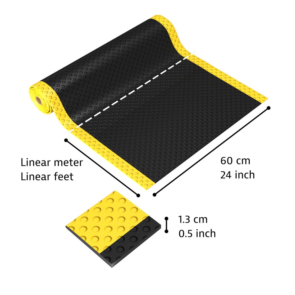 Tapis antifatigue Bubble Sof-Tred™ en vinyle 12,7 mm – Notrax 417