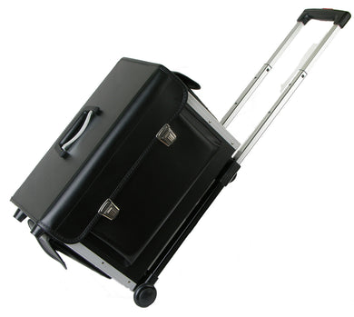 Valise de maintenance avec trolley - poignée télescopique, 2 roulettes, 420 × 190 × 280 mm