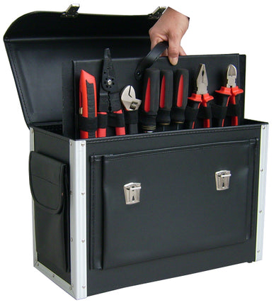 Valise de maintenance avec trolley - poignée télescopique, 2 roulettes, 420 × 190 × 280 mm