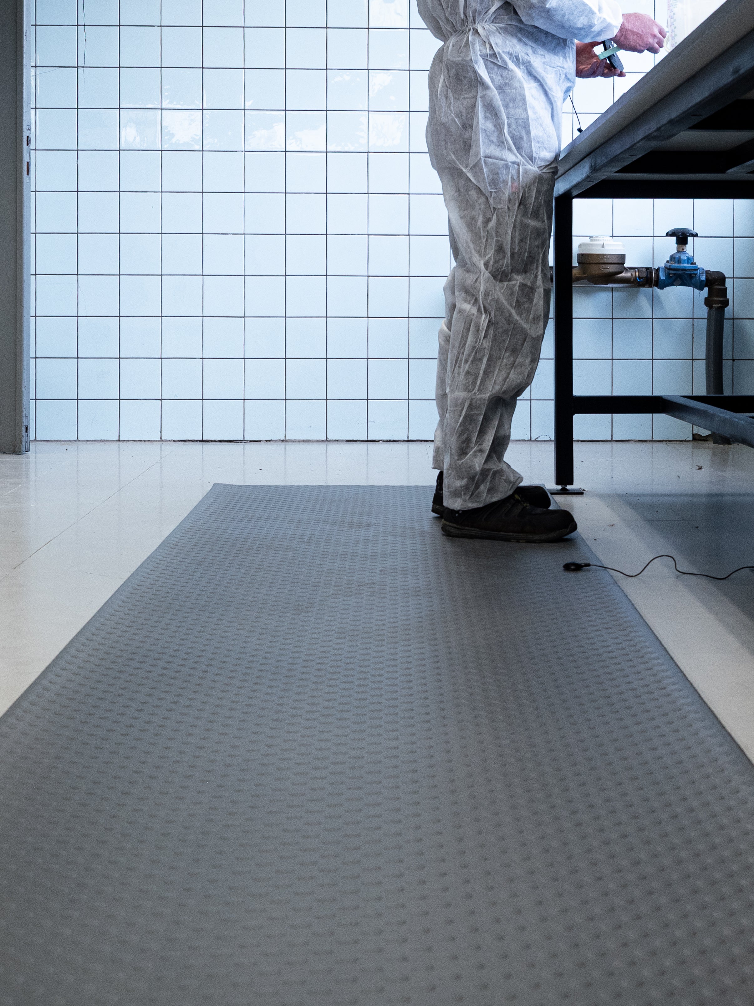 Tapis ESD anti statique professionnel pour postes de travail techniques