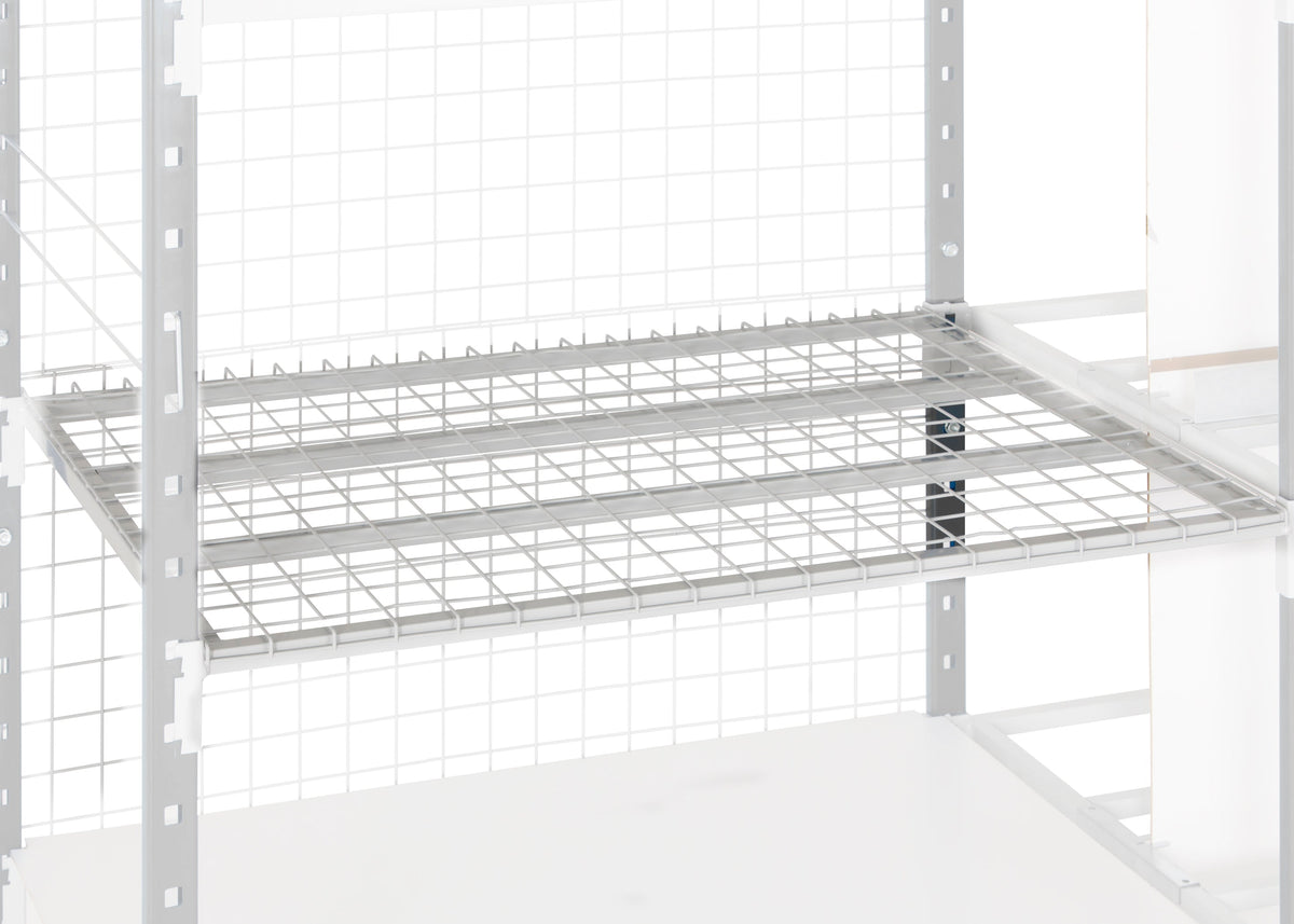 Tablette grillagée pour rayonnage Flip sprinkler