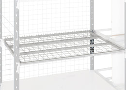 Tablette grillagée pour rayonnage Flip sprinkler