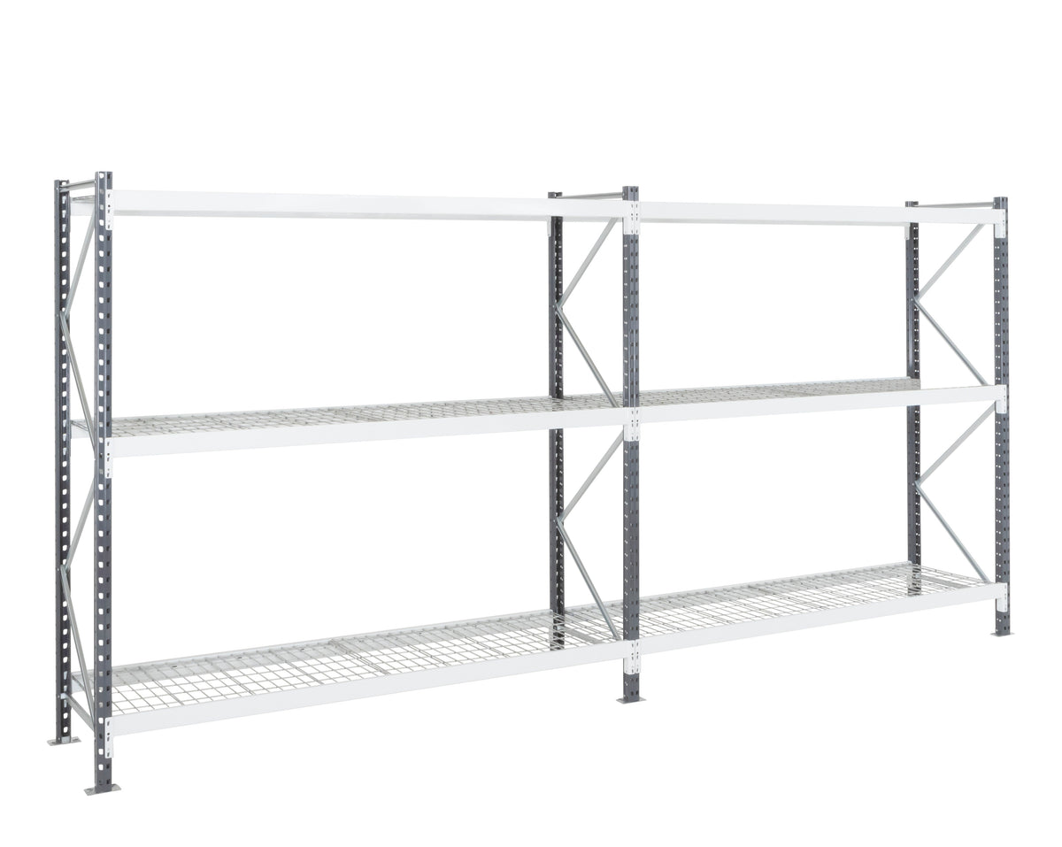 Rayonnage Epsivol sprinkler à platelage grillagé, charge standard