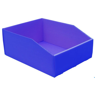 Bac polypropylène alvéolaire à monter - rangement atelier léger, de 1L à 16L