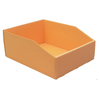 Bac polypropylène alvéolaire à monter - rangement atelier léger, de 1L à 16L