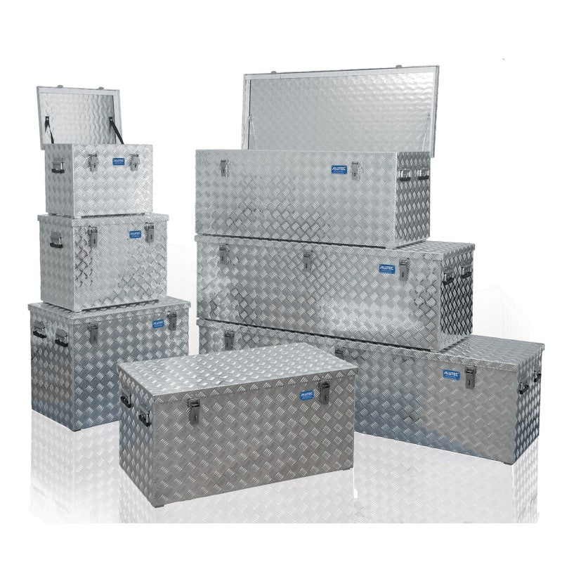 Malle aluminium haute résistance de 37L à 470L