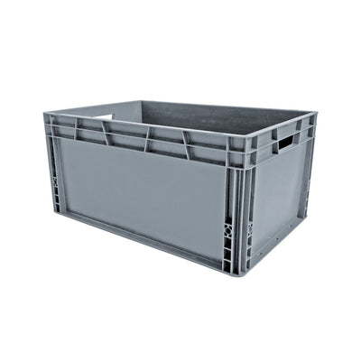 Bac de manutention norme Europe 600×400 mm - 20L à 90L, gerbable