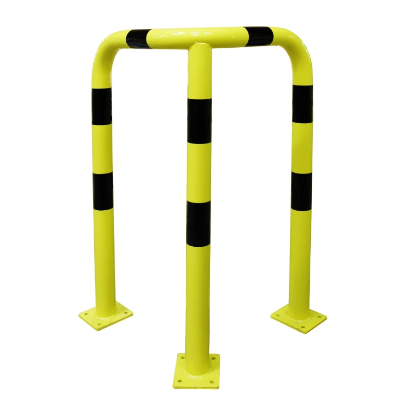 Arceau de protection d'angle acier Ø 76mm