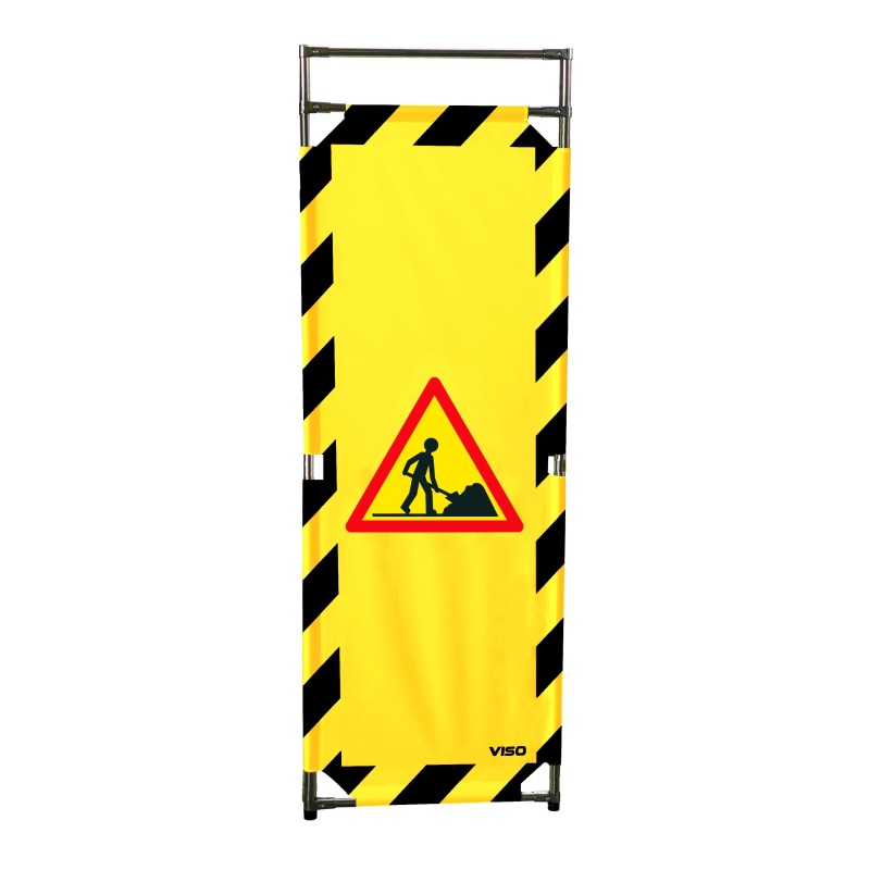 Barrière d'intervention INOX 1 panneau