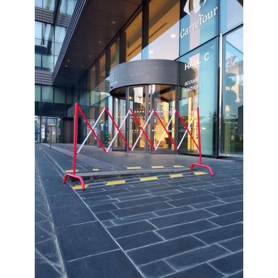 Barrière de chantier extensible