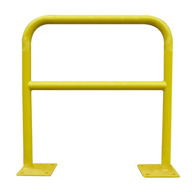 Barrière de sécurité acier Ø 40 mm à platine