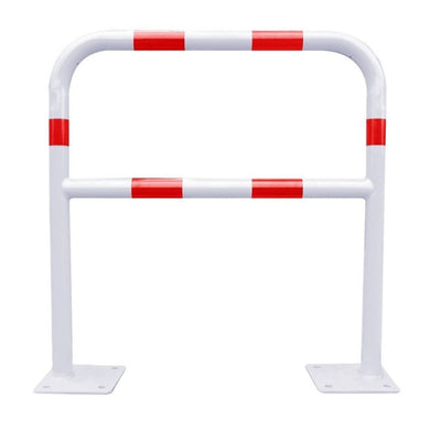 Barrière de sécurité acier Ø 40 mm à platine