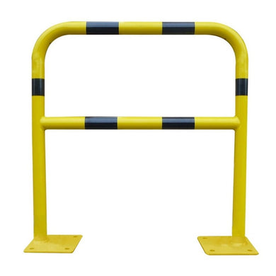 Barrière de sécurité acier Ø 40 mm à platine