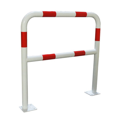 Barrière de sécurité acier Ø 40 mm à platine