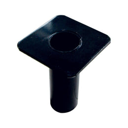 Accessoire de fixation pour barrière à sceller – simple ou double, Ø40 à 70mm, acier galvanisé