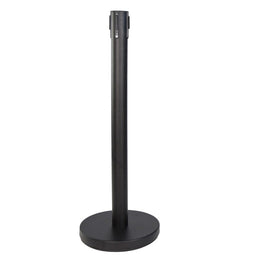 poteau à sangle recepteur noir mat