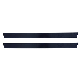 Lot de 2 barrières pour poteau de balisage - polypropylène, longueur 1 200 mm