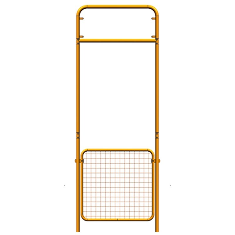 Barrière modulaire en acier - extension longueur 200mm - mâle/femelle