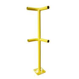 Barrière modulaire acier Ø 40 mm - extension 200 mm mâle/femelle, système de périmétrage industriel