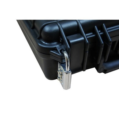 valise étanche viso avec cadenas et serrure à clé flight case